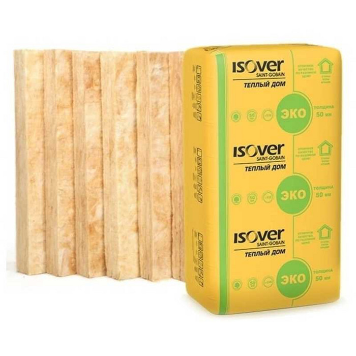 Утеплитель Isover Изовер Тёплый Дом Плита 50х610х1170 в Свердлове